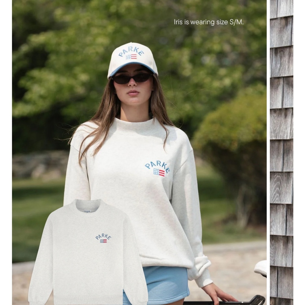 PARKE flag mockneck size L/XL